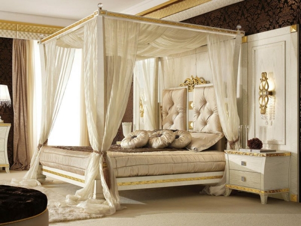 Балдахины в спальню — красивые варианты для красивого декора на 132 фото
