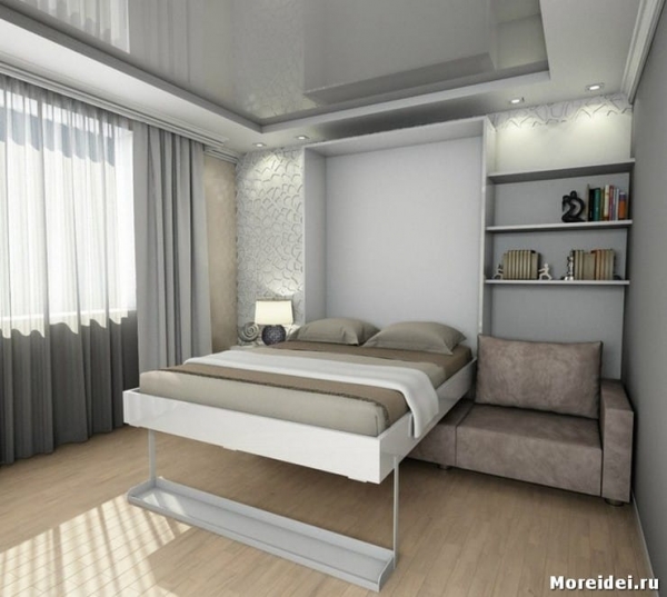 Как выбрать оптимальную модель кровати для маленькой спальни