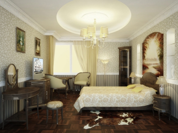 Спальня в классическом стиле — 100 фото современного оформления дизайна