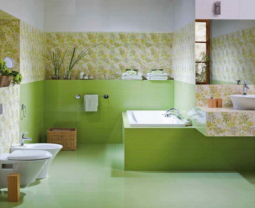 Фото современного дизайна плитки для ванной комнаты