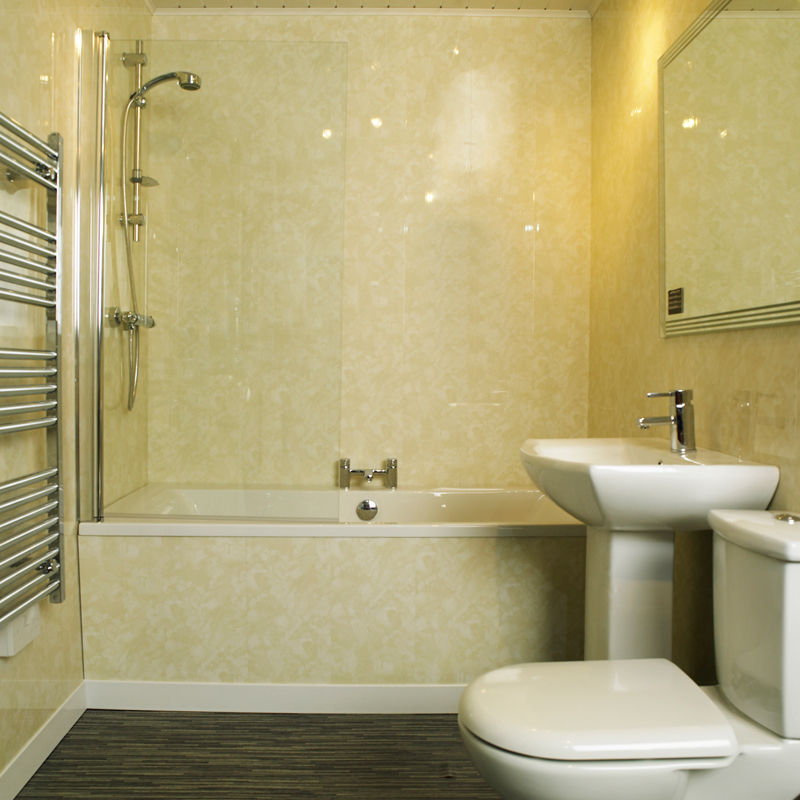 Преимущества панелей пвх спокойных тонов для ванной комнаты