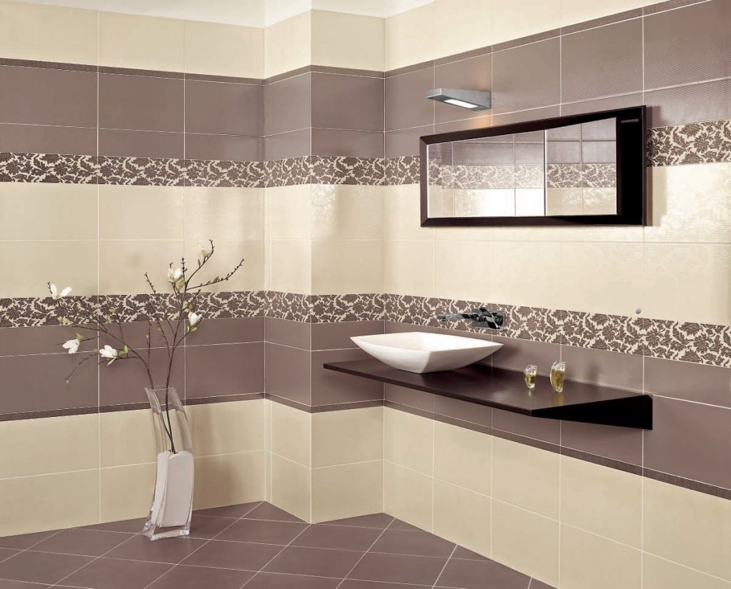Недостатки и преимущества плитки серого оттенка для декора ванной комнаты 