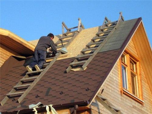 Как построить крышу? Крыша в доме из бруса в фото