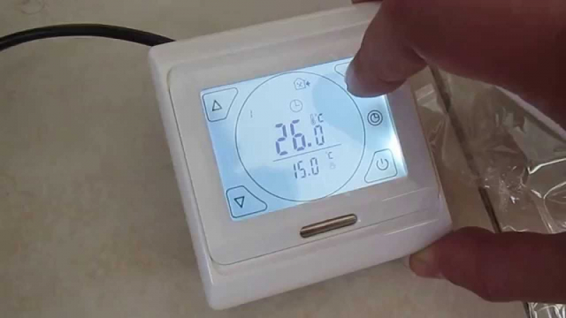 Терморегулятор для теплого пола: как и какой выбрать в фото