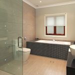 Affordable bathroom design ideas white tile