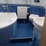 синяя ванная